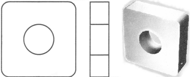 Пластина твердосплавная сменная SNUA (03113), пластина квадратная