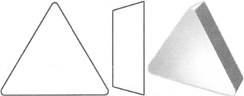 Пластина твердосплавная сменная TPUN (01311, Пластина трехгранная